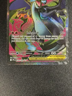 Pokemon TCG Phantasmal Flames Mega Charizard X ex #109/094 Ultra Rare - Image 3