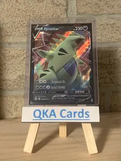Tyranitar V 158/264 Full Art Ultra Rare - 2021 Pokemon Fusion Strike NM - Image 1
