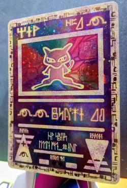 Pokemon TCG: Ancient Mew #1 Vintage 2000 Pokemon Movie Promo Holo Swirl - Image 3