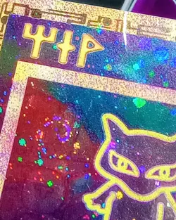 Pokemon TCG: Ancient Mew #1 Vintage 2000 Pokemon Movie Promo Holo Swirl - Image 5