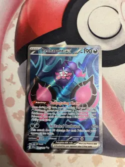 Pokemon TCG Pecharunt ex 085/064 Sv: Shrouded Fable Holo NM - Image 1