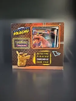 Pokemon - Detective Pikachu CHARIZARD-GX Case File - Factory Sealed (2019) - Image 1