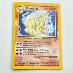 Ninetales 13/130 Base Set 2 Vintage Pokemon TCG Rare Holo - Lightly Played++ - Image 1