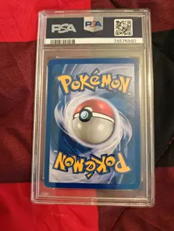 1999 POKEMON BASE SET UNLIMITED #2 BLASTOISE-HOLO PSA 7 - Image 5
