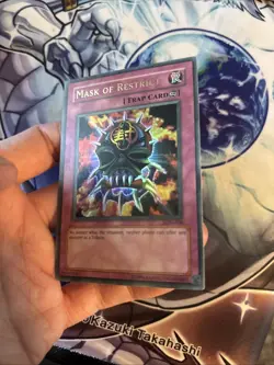 (UU) Yu-Gi-Oh! - Mask Of Restrict - Ultra Rare - LON-018 Unlimited Faded LP - Image 2