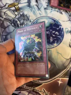(UU) Yu-Gi-Oh! - Mask Of Restrict - Ultra Rare - LON-018 Unlimited Faded LP - Image 3