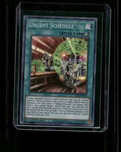 YuGiOh Legendary Duelists: Season 2 #LDS2-EN125 Urgent Schedule - Image 1