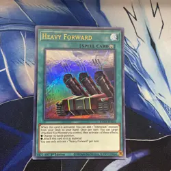 Yugioh! Heavy Forward ETCO-EN066 Ultra Rare 1st Edition NM - Image 1