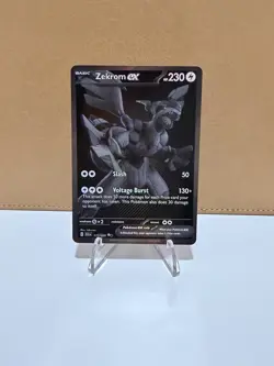 Zekrom EX 172/086 Pokemon Card Black Bolt SV11 English NEAR MINT - Image 1
