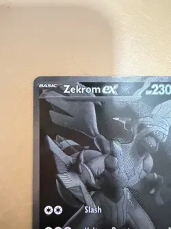 Zekrom EX 172/086 Pokemon Card Black Bolt SV11 English NEAR MINT - Image 3