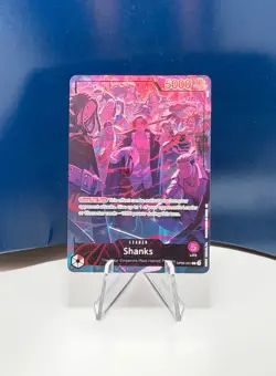 Shanks (English Version 2nd Anniversary Set) OP09-001 One Piece Promotion Cards - Image 1