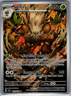 Shiftry 163/162 SV05: Temporal Forces - Pokemon Card - NM - Image 1