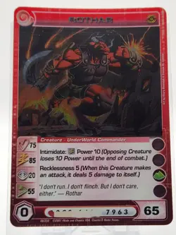 Chaotic Card : Rothar Dawn Of Perim Rare Creature - Image 1