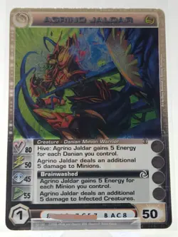 Chaotic Card : Agrino Jaldar Rise Of The Oligarch 1st Edition Rare creature - Image 1