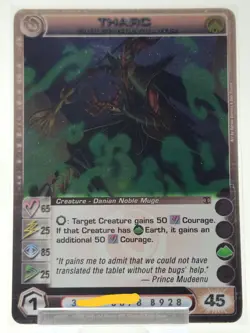 Chaotic Card : Tharc Tablet Translator Alliances Unraveled Rare Creature - Image 1