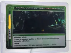 Chaotic Card : Open Doors Of The Deepmines First Edition Super Rare Location - Image 1