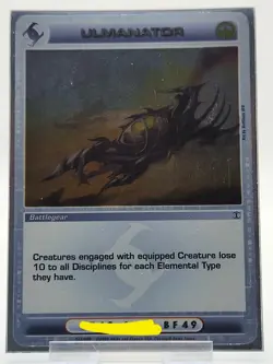 Chaotic Card : Ulmanator AU First Edition Rare Battlegear - Image 1
