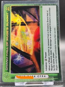 Chaotic Card : Grand Hall Of Muge's Summit Zoth 1st Edition Super Rare Location - Image 1