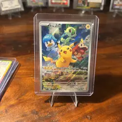 Pokemon Scarlet & Violet Paldea Evolved Pikachu #27 SVP en Pikachu Promo Card - Image 1
