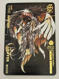 GRIFFON MINOS SPECTER Sacred Saga Saint Seiya Anime Collectible Card - Image 1