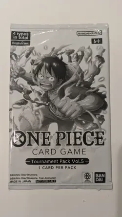 2022 ONE PIECE Card Game - Tournament Pack Vol. 5 - Sealed English NEW - Image 1