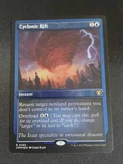 Cyclonic Rift - Foil Etched Commander Masters Near Mint MTG - Image 1