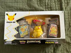 Pokemon TCG Celebrations Pikachu VMAX Premium Figure Collection Sealed - Image 1