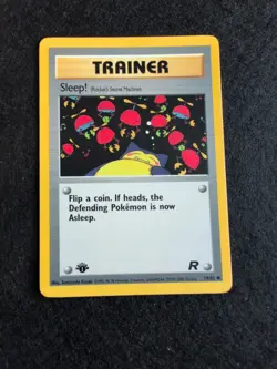 Pokemon TCG 1st Edition Sleep! Team Rocket 79/82 - Common - Image 1