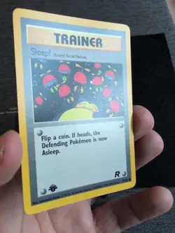 Pokemon TCG 1st Edition Sleep! Team Rocket 79/82 - Common - Image 3