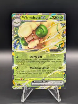 Pokemon TCG Whimsicott EX 005/086 White Flare Holo Double Rare NM English - Image 1