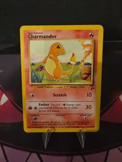Charmander 69/130 Pokemon TCG Base Set 2 MP - Image 1