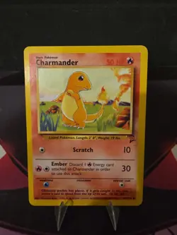Charmander 69/130 Pokemon TCG Base Set 2 MP - Image 3