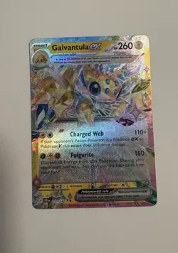 Pokemon Galvantula ex 051/142 Stellar Crown Scarlet & Violet Double Rare - Image 1