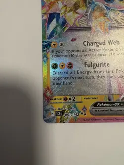 Pokemon Galvantula ex 051/142 Stellar Crown Scarlet & Violet Double Rare - Image 2