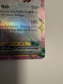 Pokemon Galvantula ex 051/142 Stellar Crown Scarlet & Violet Double Rare - Image 5