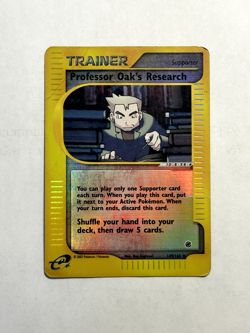 Professor Oak's Research 149/165 Expedition Base Set Reverse Holo MP - Pokemon - Image 1