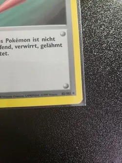 1st Edition Hyperheiler Trainer Base Set 99 Full Heal WOTC Vintage Pokemon - Image 3