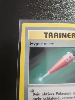 1st Edition Hyperheiler Trainer Base Set 99 Full Heal WOTC Vintage Pokemon - Image 5