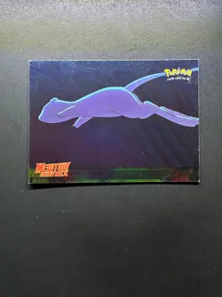 ERROR Miscut topps Pokemon The First Movie Foil #1 Legends Mew - Image 2