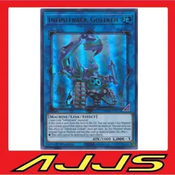 YuGiOh - Infinitrack Goliath - MP20-EN215 - Ultra Rare - 1st Edition - NM/M - Image 1