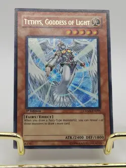 Yugioh Tethys, Goddess Of Light CRMS-EN095 1st Edition Near Mint/VLP - Image 1