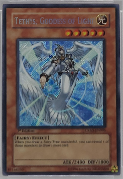 Yugioh Tethys, Goddess Of Light CRMS-EN095 1st Edition Near Mint/VLP - Image 2