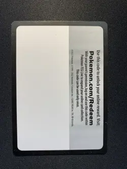 Pokemon Blank Code Card Error Live TCG Card NM - Image 1