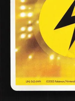 Lightning Energy 015/015 LP Quick Construction Pack Japanese Pokemon Card TCG - Image 2