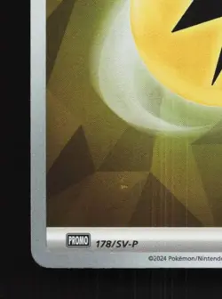 Basic Lightning Energy 178/SV-P NM Scarlet & Violet Promos Japanese Pokemon Card - Image 2