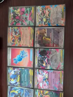 Pokemon Mega Evolutions Phantasmal 16 Mixed Card Lot Ex, Full Art And Trainers - Image 1