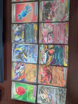 Pokemon Mega Evolutions Phantasmal 16 Mixed Card Lot Ex, Full Art And Trainers - Image 2
