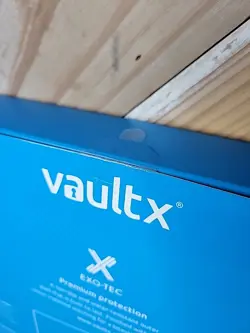 VaultX Binder Neon Blue 9 POCKET Exo-Tec Zip Binder BRAND NEW Holds 360 Cards - Image 2