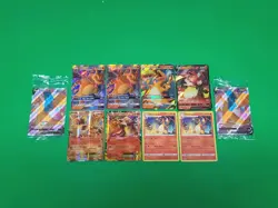 Pokemon TCG Charizard Mixed Lot V, EX, GX, Radiant 10 Cards Lot NM-MINT Gradable - Image 1