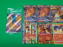 Pokemon TCG Charizard Mixed Lot V, EX, GX, Radiant 10 Cards Lot NM-MINT Gradable - Image 3